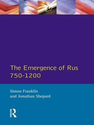 cover image of The Emergence of Rus 750-1200